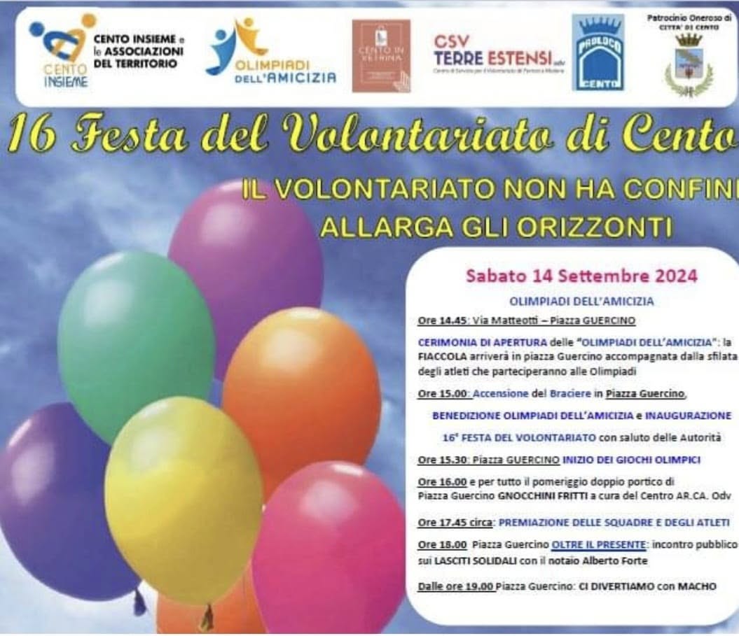 16° Festa del Volontariato